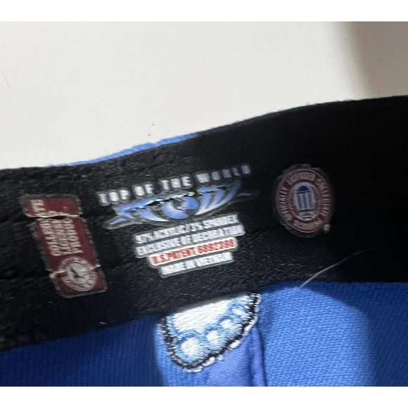 north carolina tar heels Top Of The Hill One Size Baseball hat Blue - Picture 5 of 6